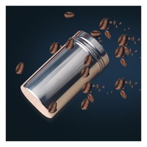 30pcs/lot 420ML Stainless Steel Storage Box Sealed Canister Coffee Flour Sugar Tea Container Jars Mulitfunctional Storage Boxes