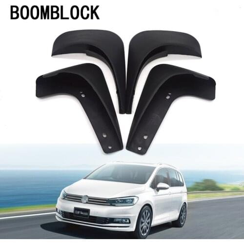 4pc Car Front Rear Mud Flaps Mud Flap Mudguards Fender For VW Volkswagen Touran Caddy 2004 - 2010 Accessories