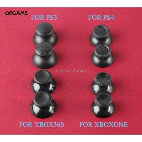 OCGAME 20pcs/lot For PS4 PS3 Xbox one Xbox 360 Controller 3D Analog Joystick Stick Module Mushroom CapThumbstick Cover