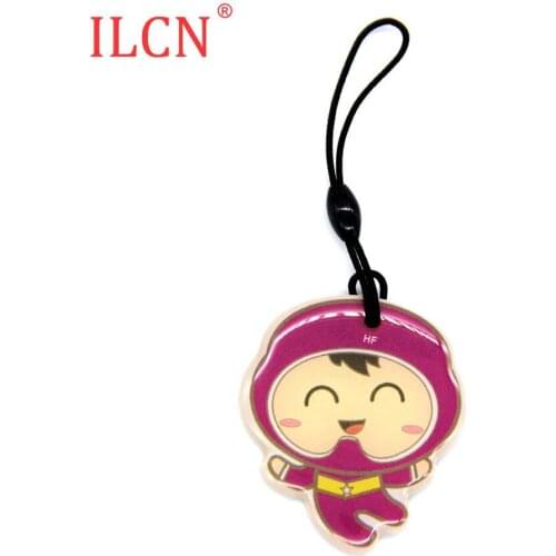 125khz ID Rewritable Writable Blank Copy Card Keyfob Key Fobs Proximity RFID T5577 T5557 T5200 Keychain Access Control Card 1pcs