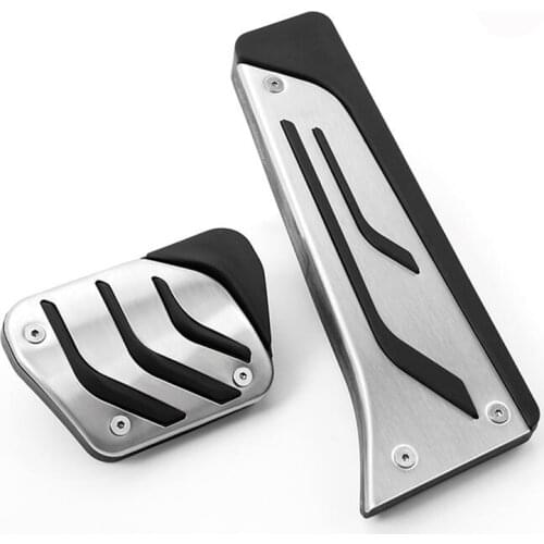 Stainless steel Gas Brake Pedal Cover Set For Bmw X3 X4 X5 X6 2 3 4 5 6 7 Series G20 F30 G30 G11 G01 G02 G05 F15 F16 F22 F25