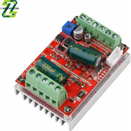 DC9-60V 400W BLDC Three-phase DC Brushless Motor Controller PWM Hall Motor Control Driver Board Motor Driver Module