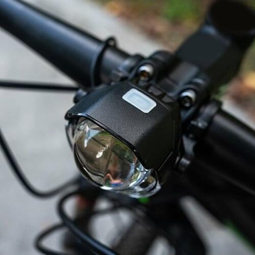 ABUO-Retro Bicycle Headlights LD28 USB Rechargeable Bike Light T6 LED Bicycle Headlight 750LMs IP4 Waterproof 3 Modes Light