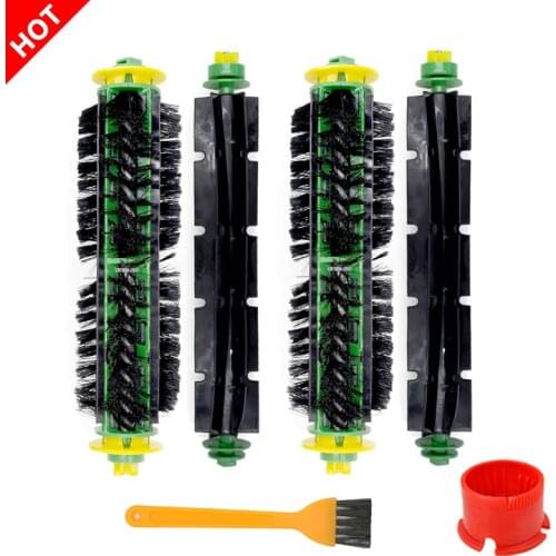Washable replacement Flexible Beater Brush Fit for iRobot Roomba 500 Series 520 530 540 550 560 robotic Vacuum Cleaner Parts