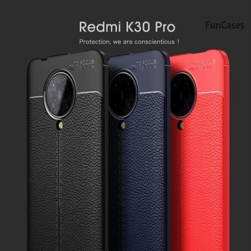 Anti Fingerprint Soft TPU Cover For armor Redmi K30 Pro Mobilephone Cases sFor Xiaomi Redmi carcaso K30 Pro Zoom Poco F2 Xiaomo