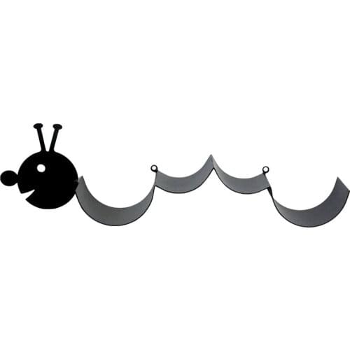 Novelty Caterpillar Toilet Roll Holder Bathroom Ornament Free Standing Metal