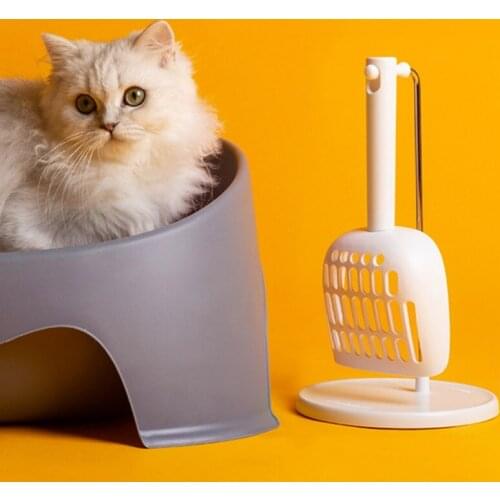 High-quality Plastic Cat Litter Shovel Set Cat Shovel Combination Cat Shoveling With Four Filter Holes Poop Cleaning Products