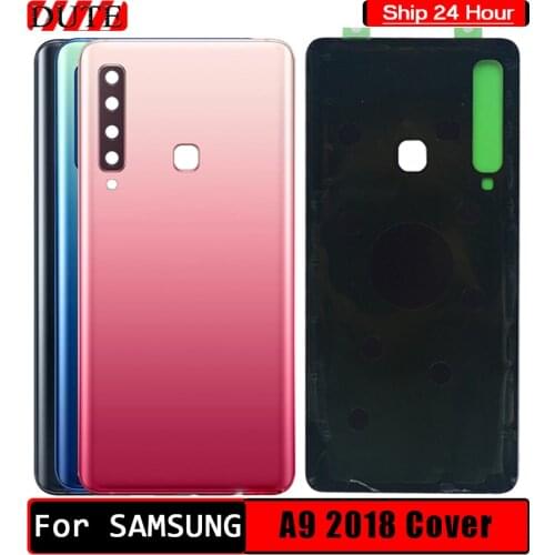 For SAMSUNG Galaxy A9 2018 A920 Back Battery Glass Cover A9S Rear Door Housing Case Replacement For SAMSUNG A9S Battery Cover