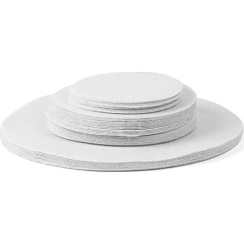 24PCS Felt Dish Protection Pad Bowl Anti-Friction Pad Soft Board Storage Packing Food Plate Divider Separator Protectors