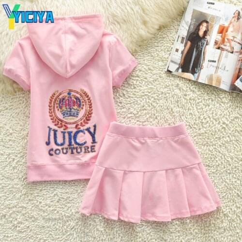 YICIYA 2021 sports suit womens short sleeve running pleated skirt leisure tennis golf slim Yoga suit,met,short sets for women