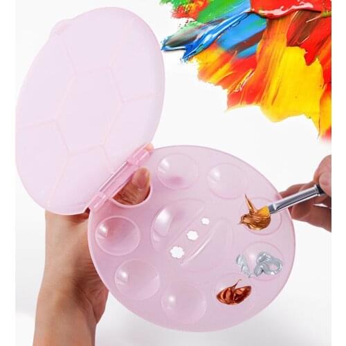 1 Pcs Nail DIY Tray Palette Nail Art Display Palette DIY Nail Art Gel Polish Varnish Color Tray Board Practical Manicure Tool