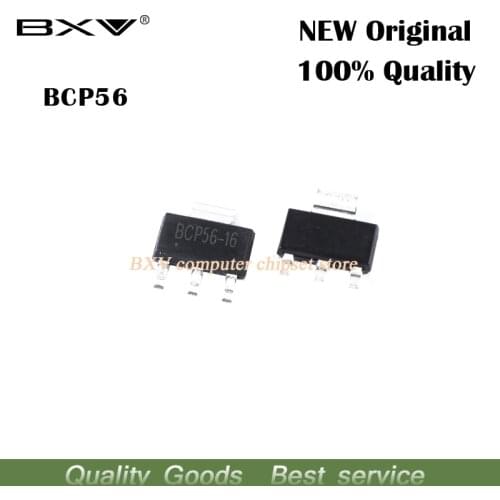 10pcs BCP56 SOT223 BCP56T1G SOT-223 SMD transistor NPN free shipping