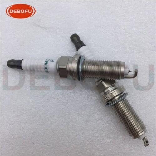100PCS/lot OEM 22401-EW61C FXE22HR11 Dual Iridium Spark Plug For Nissan Infiniti 3.5L V6 22401 EW61C FXE22HR-11
