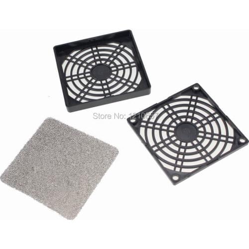 100Pieces LOT Computer case fan dust cover 6cm three-in dustproof sponge filter mesh 6cm computer fan colander