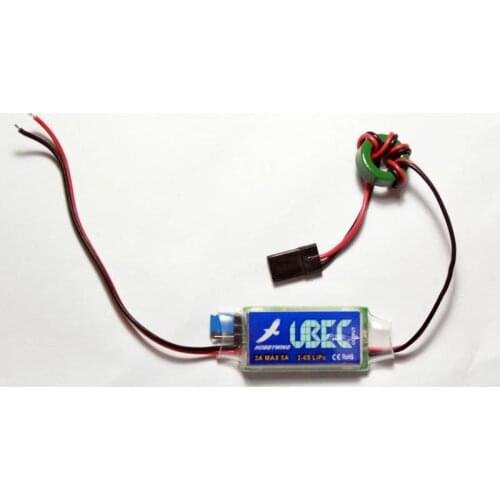 5V / 6V HOBBYWING 3A UBEC Max 5A Lowest RF Noise BEC Full Shielding Antijamming Switching Regulator For air helicopter plane