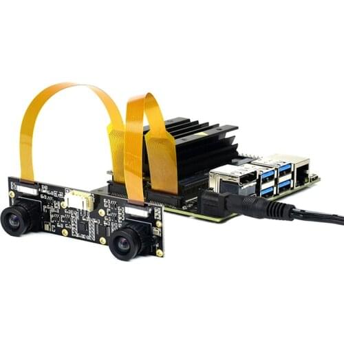 8-Megapixel Binocular Camera Module Dual Imx219 3280X2464 Resolution Stereo Vision Depth Vision Smart Camera