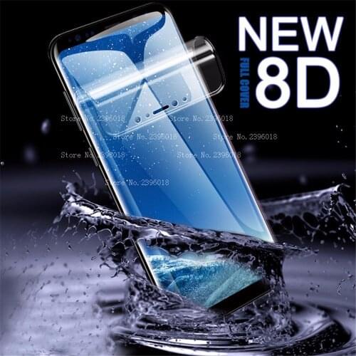 New 8D Hydrogel Film For Samsung Galaxy S10 10E J4 J6 A6 Plus Note 9 Screen Protector For SAMSUNG A750F J3 J5 J7 2018 17 Cover
