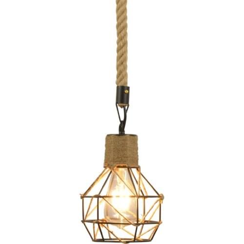 Lampshade Loft Hanging Light for Restaurant Home Living Room Decoration (Without Bulb)
