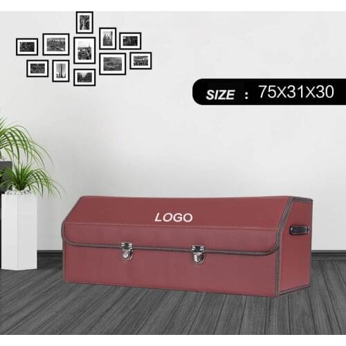 Car trunk storage box for mitsubishi l200 carisma eclipse cross pajero 4 sport montero galant lancer 10 outlander xl accessories