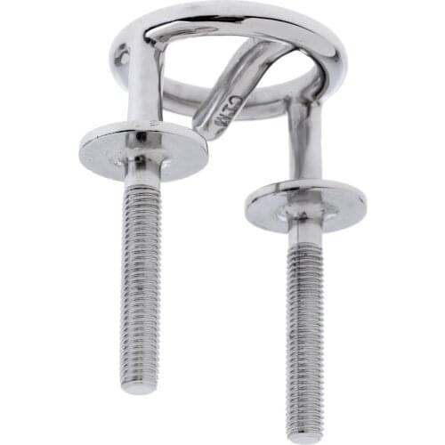 Stainless Steel Tow Eye Hook Hitch For Water Ski Wakeboard Knee Board Boat