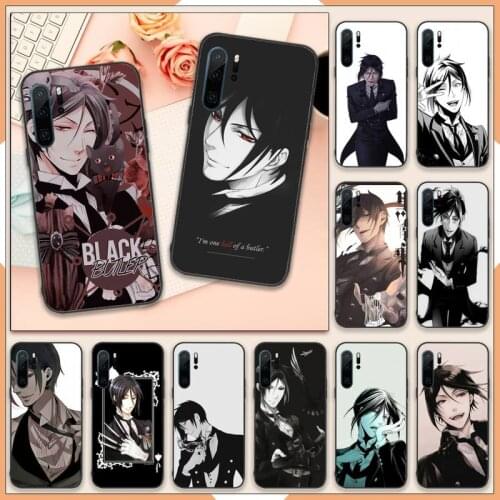 Japanese anime Black Butler Phone Case For Huawei P20 P30 P40 lite Pro P Smart 2019 Mate 10 20 Lite Pro Nova 5t