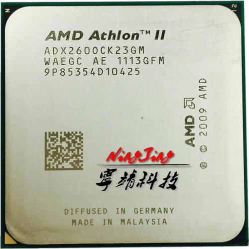 AMD Athlon II X2 260 3.2 GHz Dual-Core CPU Processor ADX260OCK23GM Socket AM3