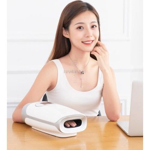 Electric Hand Massage Device Heat Air Compression Palm Massager Beauty Finger Wrist Spa Relax Pain Relief Girlfriend Gift