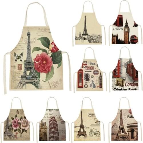 Apron Kids Apron Kitchen Household Item Horse Print Apron Adult Hair Apron 55-68cm Apron Custom Logo Kitchen Supplie Tablier