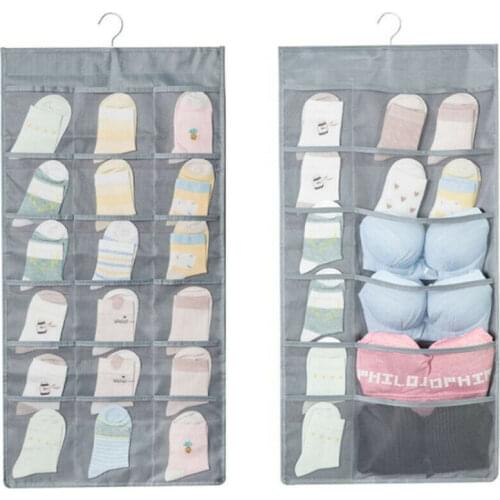 Wall Door Closet Home Multi-pockets Hanging Storage Bag Organizer Holder Hanger Pouch 15/30 Pockets Useful