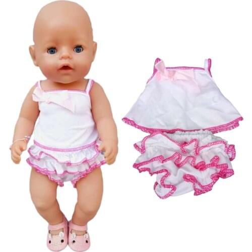 43cm New Born Baby Doll Clothes Red Zipper Hooded Coat 18 Inch American OG Girl Doll Jacket