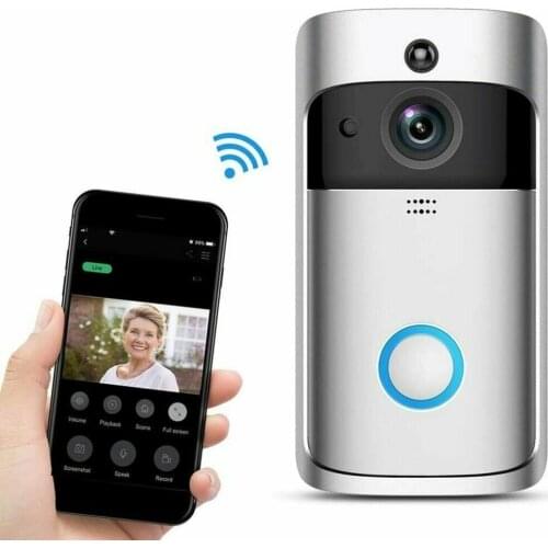 Original Official EKEN V5 Video Doorbell Smart Wireless WiFi Security Door Bell Visual Recording