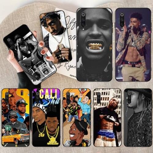 PENGHUWAN 2pac Tupac and Biggie rap hip hop music Luxury Phone Case for Redmi Note 8 8A 7 6 6A 5 5A 4 4X 4A Go Pro Plus Prime