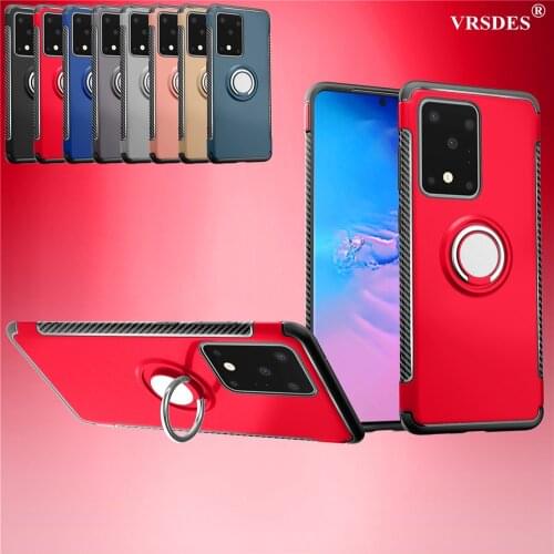 For Samsung Galaxy S20 Ultra J7 J5 J3 2016 2017 EU Case Shockproof Armor Ring Case For Samsung S20 Plus J7 J5 J2 Prime Funda