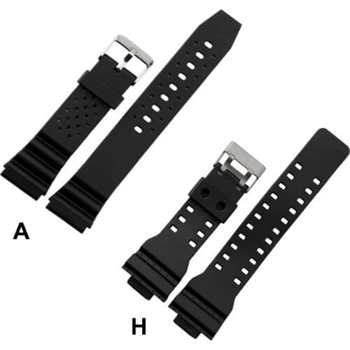 16/18/20/22mm Silicone Wrist Strap for Casio Band Smart Accessories Wristband Strap for Casio G-Shock Sport Replacement Bracelet