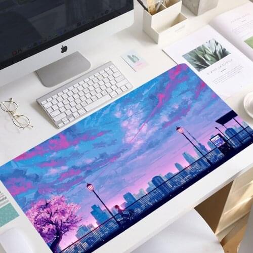 Christmas gift Moon landscape Large Mouse pad PC Computer mat Free Shipping Large Mouse Pad Keyboards mouse pad mat mouse pad
