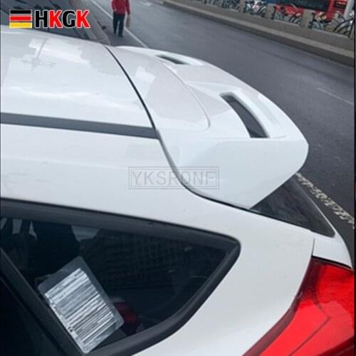 For Focus Spoiler 2012-2018 Ford Focus Hatchback Spoiler High Quality ABS plastic Material Car Rear Wing Color Rear Spoiler