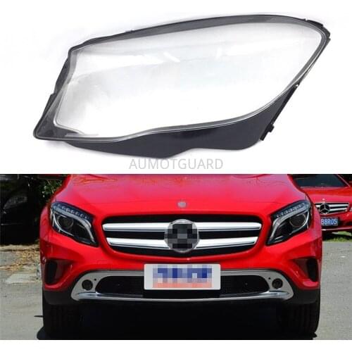 Car Headlight Lens For Mercedes-Benz GLA200 GLA220 GLA260 2015 2016 2017 2018 Car Headlight Headlamp Lens Auto Shell Cover