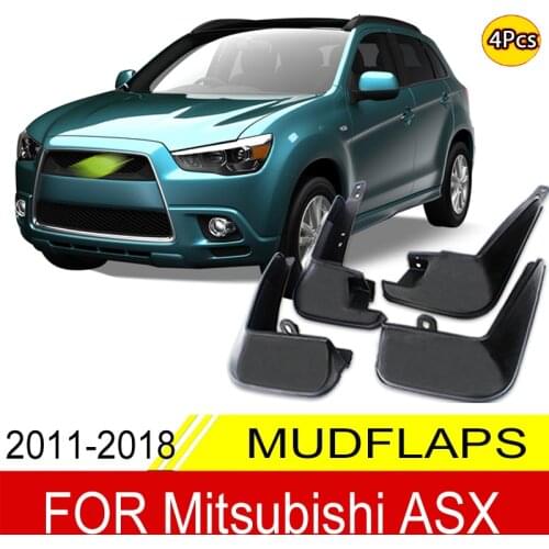 Mud Flaps For Mitsubishi ASX 2011-2020 Mudflaps Splash Guards Front Rear Mudguards Fender