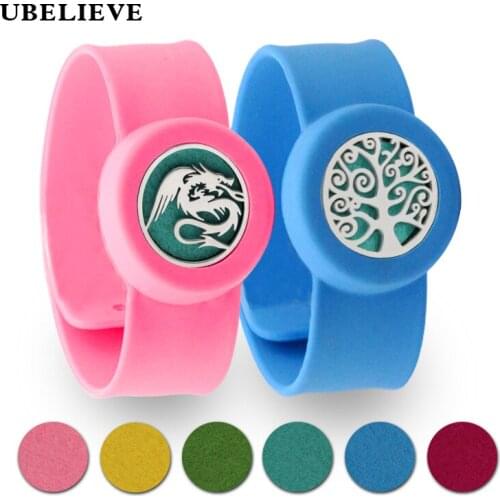 Flexible Mosquito Repellent Charm Bracelet For Kids Stainless Steel Safety Wristbands Bracelets Outdoor Waterproof Band