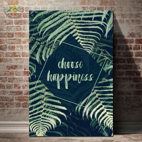 Green Palm Posters And Prints Wall Art Canvas Painting Nordic Poster Green Plants Home Decoration Wall Pictures For Living Room