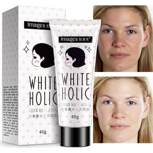 1Pcs Face Cream Concealer Moisturizing Nourish Isolation Oil Control Brighten Cover Pores Natural Oatmeal Skin Care Makeup 40g