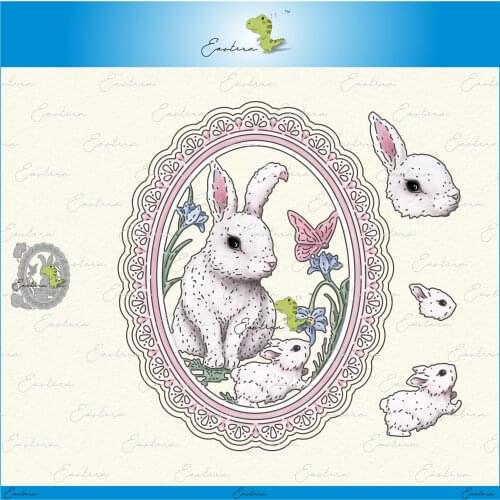 Rabbit frame metal cutting dies 2020 new diy die mould Scrapbooking Paper Making Embossing tools die cuts crafts dies
