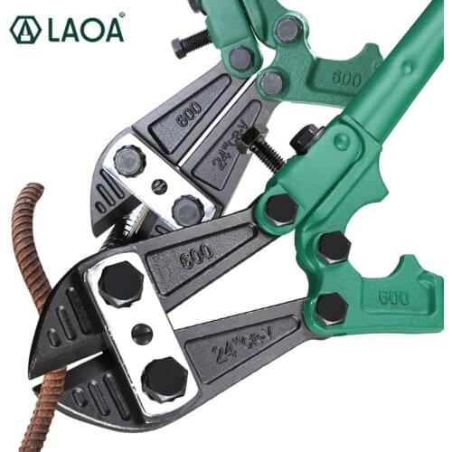 LAOA Bolt Cutter 12Inch 14Inch Heavy Duty Cr-V Steel Thicken Wire Cutting Pliers Cut Lock Chain