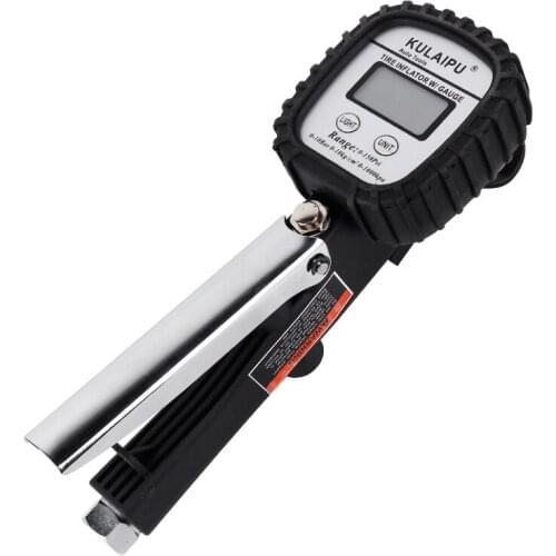 Multi-function digital display tire inflation gun LED luminous display digital display meter car accessories