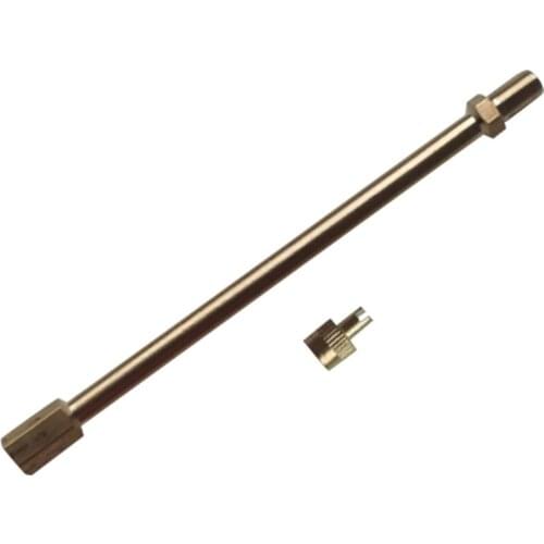 MTB Bike Tire Gas Valve Adapter Inflater Air Pump Extension Pipe Tube Bicycle Pump Extension Hose Tube