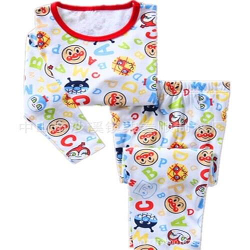 New Spring &Autumn Boys Home Suit Long Sleeve Childrens Sets Kids Sleepwear Cotton,Baby Girl Pajamas LP049