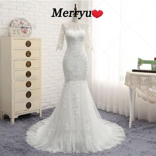 PGBKJA Lace Wedding Dresses