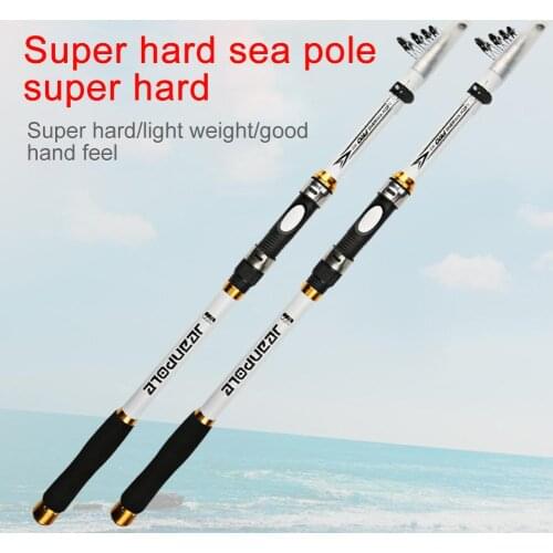 2.1/2.4/2.7/3.0/3.6m Outdoor Carp Fishing Rod feeder Hard FRP Carbon Fiber Telescopic Light Weight Sea Fishing Rod Pole Tackle