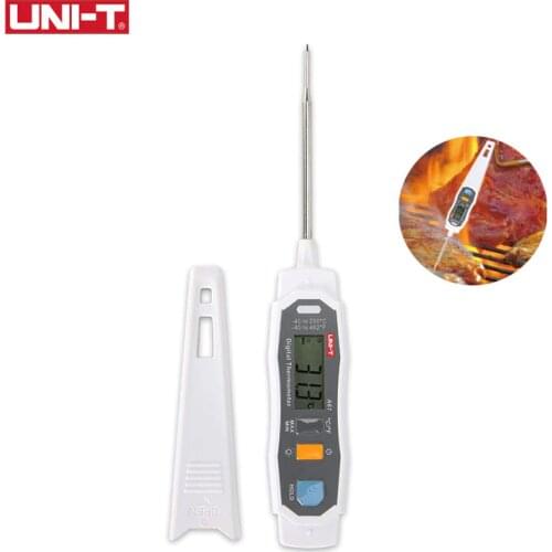 UNI-T Digital Probe Oven Thermometer A61 LED Indication Water Oil Temperature Meter Probe For Food Cooking Kitchen BBQ