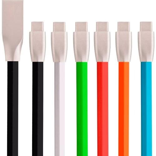 Go2linK Zinc Alloy USB Type C Cable 3.1 Fast Charging Data Sync Mobile Phone USB-C Cables for Xiaomi Mi5 Oneplus 3 Meizo Pro 6